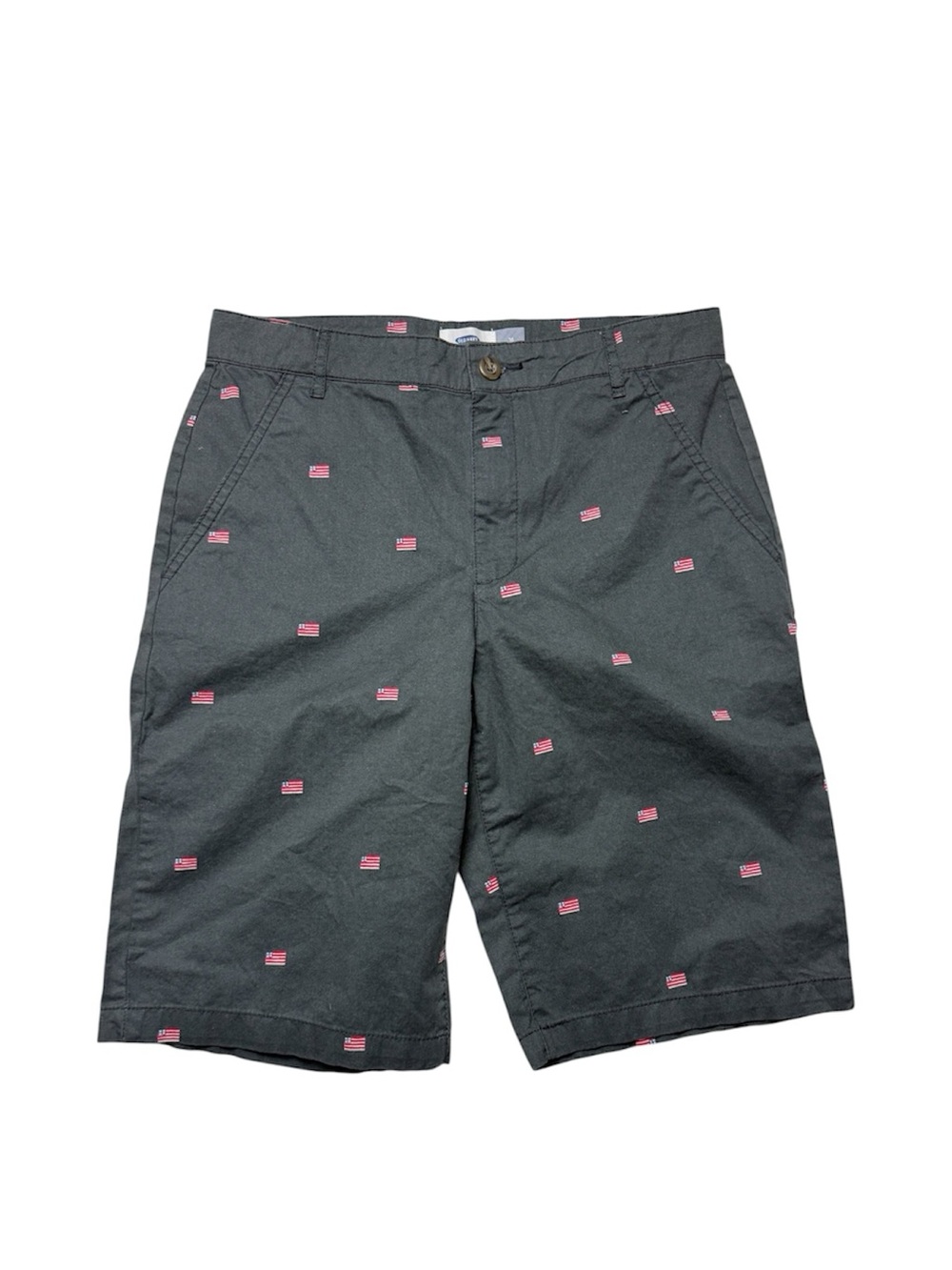 Old Navy American Flag USA flag logo repeat shorts